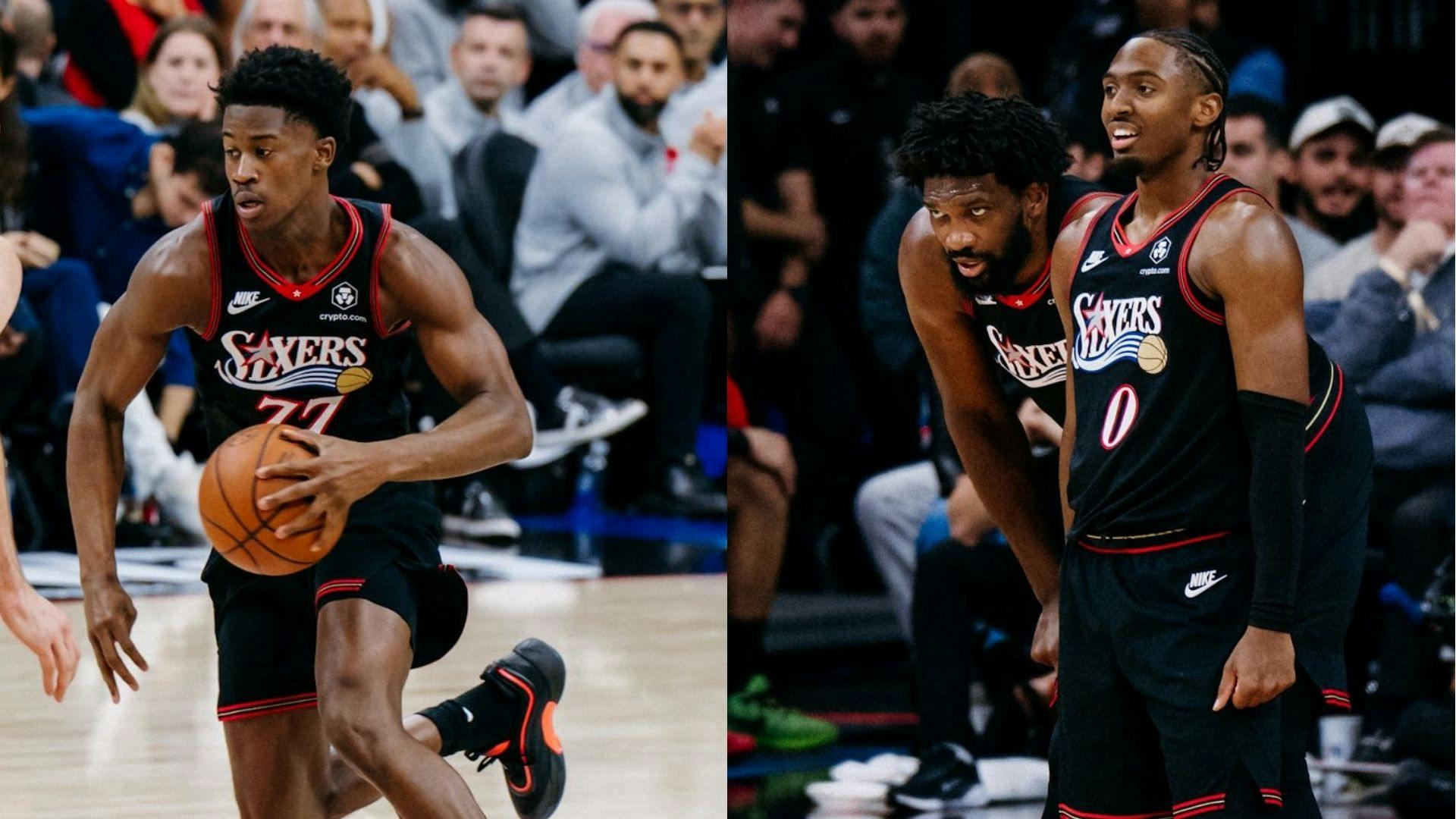 Edgecombe, Maxey deliver clutch plays to tow Sixers past pesky Warriors in thriller 
